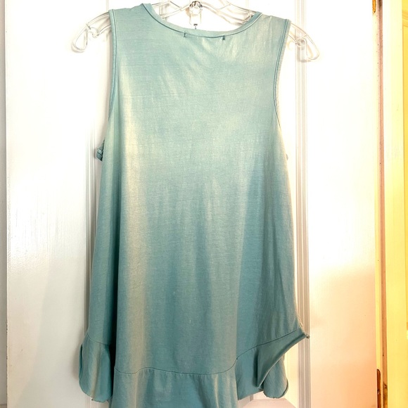 Vintage Havana Ruffle Hem Tank Top - Picture 4 of 5